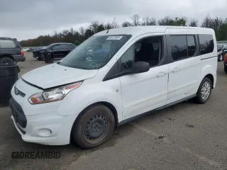 2016 Ford Transit Connect XLT z VIN NM0GS9F78G1277501, wystawiony jako Copart lot #63417655 z przebiegiem 147 815 mil mil oraz Czysty tytuł • Clean title. Historia ofert i sprzedaży dostępna na DreamBid. Obrazek 1.