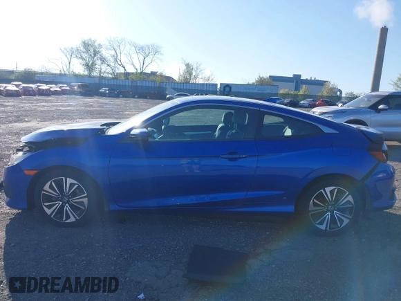 2016 Honda Civic EX-T with VIN 2HGFC3B33GH358842, listed as a IAAI auction lot 42052203 with 61,010 mi miles and . Bid and sale history available at DreamBid. Image 13.