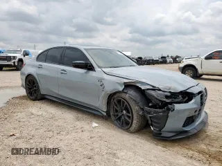 2022 BMW M3 z VIN WBS53AY00NFL69414, wystawiony jako Copart lot #56753065 z przebiegiem 20 837 mil mil oraz Szkoda całkowita • Salvage title. Historia ofert i sprzedaży dostępna na DreamBid. Obrazek 4.