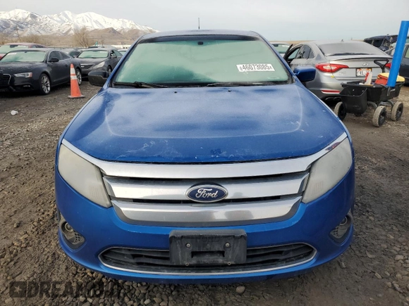 2011 Ford Fusion SE with VIN 3FAHP0HGXBR172822, listed as a Copart auction lot 46073085 with 189,336 mi miles and Clean Title. Bid and sale history available at carsss.com. Image 5.
