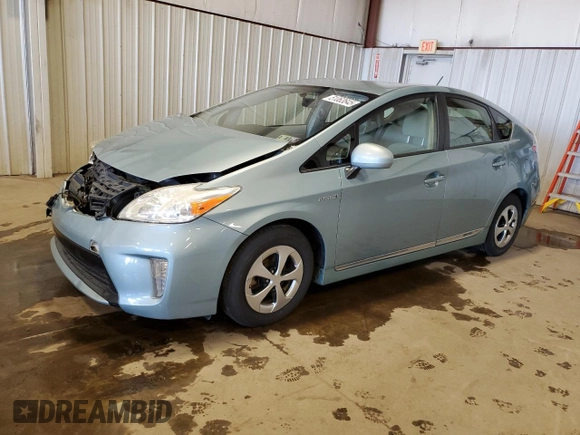 2014 Toyota Prius Four z VIN JTDKN3DU8E1756024, wystawiony jako Copart lot #51063645 z przebiegiem 139 959 mil mil oraz Szkoda całkowita • Salvage title. Historia ofert i sprzedaży dostępna na DreamBid. Obrazek 1.