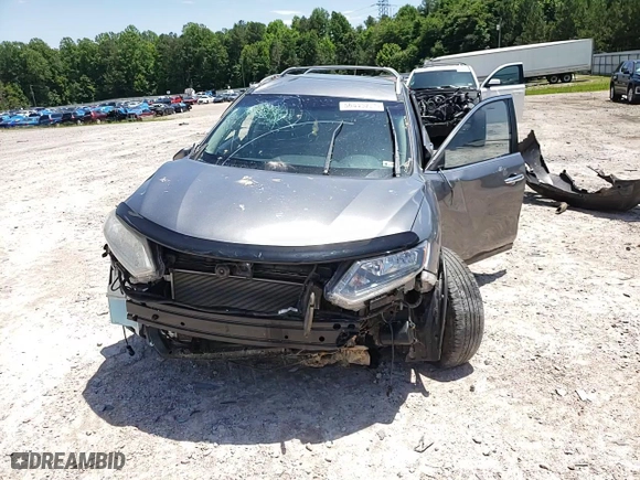 2016 Nissan Rogue SV with VIN KNMAT2MT2GP637159, listed as a Copart auction lot 56445774 with 119,777 mi miles and Salvage Title. Bid and sale history available at carsss.com. Image 12.