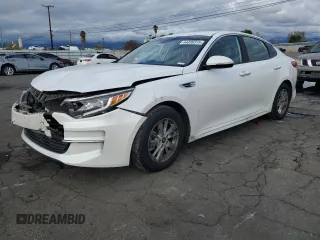 2016 Kia Optima LX with VIN KNAGT4L38G5106693, listed as a Copart auction lot 44399315 with 68,394 mi miles and Salvage Title. Bid and sale history available at carsss.com. Image 1.