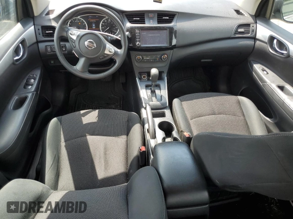 2019 Nissan Sentra S with VIN 3N1AB7AP2KY244313, listed as a Copart auction lot 59737575 with 46,198 mi miles and Salvage title. Bid and sale history available at DreamBid. Image 8.