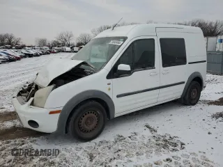 2012 Ford Transit Connect XLT with VIN NM0KS9BN8CT090790, listed as a Copart auction lot 79945494 with 126,001 mi miles and Salvage title. Bid and sale history available at DreamBid. Image 1.