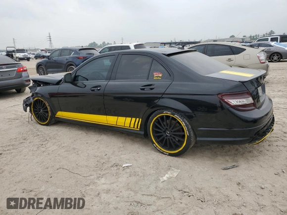 2008 Mercedes-Benz C 350 Sport with VIN WDDGF56XX8F153515, listed as a Copart auction lot 51363055 with 108,112 mi miles and Salvage Title. Bid and sale history available at DreamBid. Image 2.