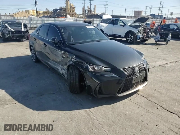 2019 Lexus IS with VIN JTHBA1D21K5092537, listed as a Copart auction lot 50232235 with 51,150 mi miles and Salvage Title. Bid and sale history available at carsss.com. Image 10.