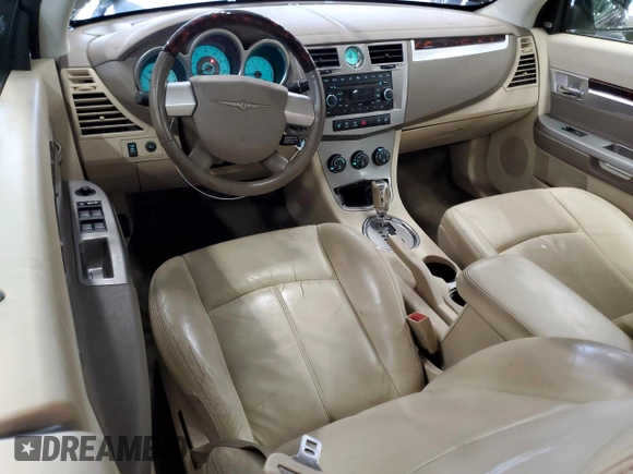 2008 Chrysler Sebring Limited with VIN 1C3LC65M08N637850, listed as a Copart auction lot 61598015 with 74,283 mi miles and Salvage title. Bid and sale history available at DreamBid. Image 8.