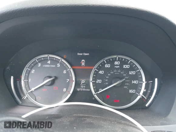 2014 Acura MDX with VIN 5FRYD3H27EB004309, listed as a IAAI auction lot 42058052 with 107,318 mi miles. Bid and sale history available at carsss.com. Image 7.