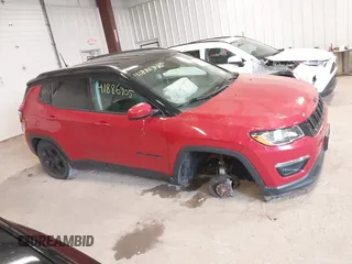 2018 Jeep Compass Altitude with VIN 3C4NJDBB9JT304330, listed as a IAAI auction lot 41886905 with 45,700 mi miles and . Bid and sale history available at carsss.com. Image 13.