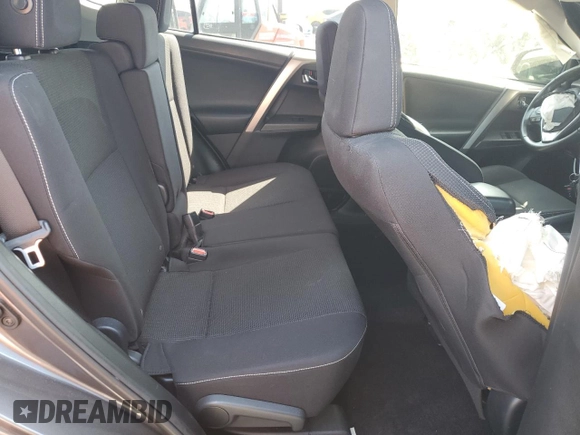 2018 Toyota RAV4 XLE with VIN JTMRFREVXJD251679, listed as a Copart auction lot 49454115 with 48,385 mi miles and Salvage Title. Bid and sale history available at DreamBid. Image 10.