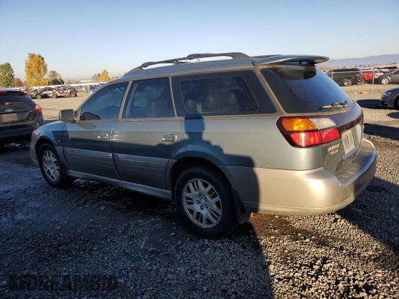 2001 Subaru Legacy Outback VDC with VIN 4S3BH896517651821, listed as a Copart auction lot 79705664 with 203,619 mi miles and Salvage title. Bid and sale history available at DreamBid. Image 2.