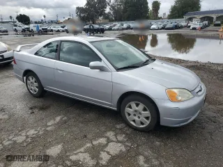 2001 Honda Civic EX with VIN 1HGEM229X1L099087, listed as a Copart auction lot 48089265 with 170,141 mi miles and Clean Title. Bid and sale history available at carsss.com. Image 4.