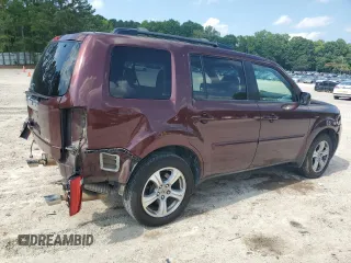 2013 Honda Pilot EX-L with VIN 5FNYF4H55DB006389, listed as a Copart auction lot 59683325 with 181,803 mi miles and Salvage title. Bid and sale history available at DreamBid. Image 3.