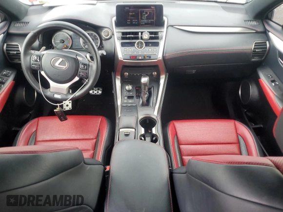 2019 Lexus NX 300 with VIN JTJYARBZ9K2145039, listed as a Copart auction lot 55788715 with 66,599 mi miles and Salvage title. Bid and sale history available at DreamBid. Image 8.