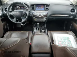 2013 Infiniti JX35 with VIN 5N1AL0MM6DC324143, listed as a Copart auction lot 72313904 with 112,051 mi miles and Salvage Title. Bid and sale history available at carsss.com. Image 8.