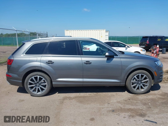 2017 Audi Q7 Premium Plus with VIN WA1LAAF73HD011755, listed as a IAAI auction lot 42684003 with 113,628 mi miles and . Bid and sale history available at DreamBid. Image 13.