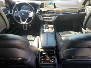 2016 BMW 7 Series 750i with VIN WBA7F0C57GGL99153, listed as a Copart auction lot 45475755 with 140,328 mi miles and Salvage title. Bid and sale history available at DreamBid. Image 8.