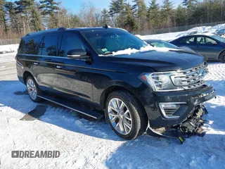 2018 Ford Expedition Max Limited z VIN 1FMJK2AT1JEA20194, wystawiony jako IAAI lot #41395819 z przebiegiem 113 442 mil mil oraz . Historia ofert i sprzedaży dostępna na DreamBid. Obrazek 1.