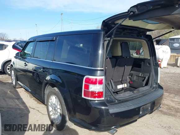 2013 Ford Flex SEL with VIN 2FMGK5C8XDBD19607, listed as a IAAI auction lot 41962211 with 212,654 mi miles. Bid and sale history available at carsss.com. Image 14.