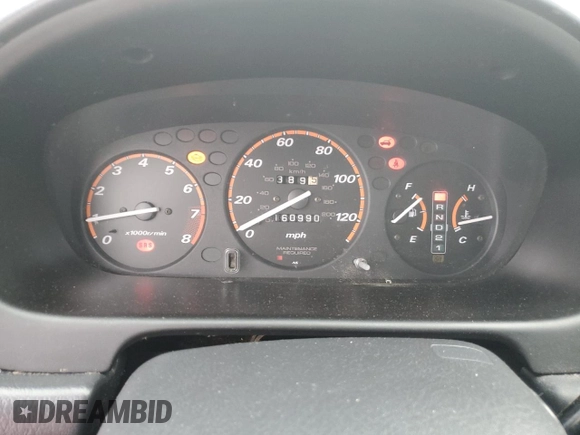 1999 Honda CR-V LX with VIN JHLRD1848XC080829, listed as a Copart auction lot 41692535 with 160,990 mi miles and Salvage Title. Bid and sale history available at carsss.com. Image 9.