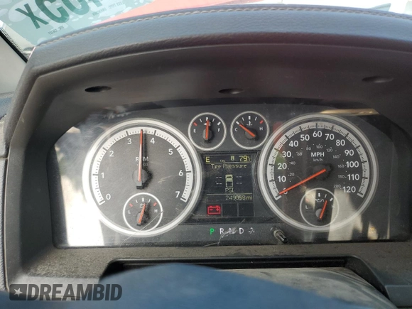 2012 Ram 1500 Sport with VIN 1C6RD7HT9CS134721, listed as a Copart auction lot 61414435 with 249,058 mi miles and Clean title. Bid and sale history available at DreamBid. Image 9.