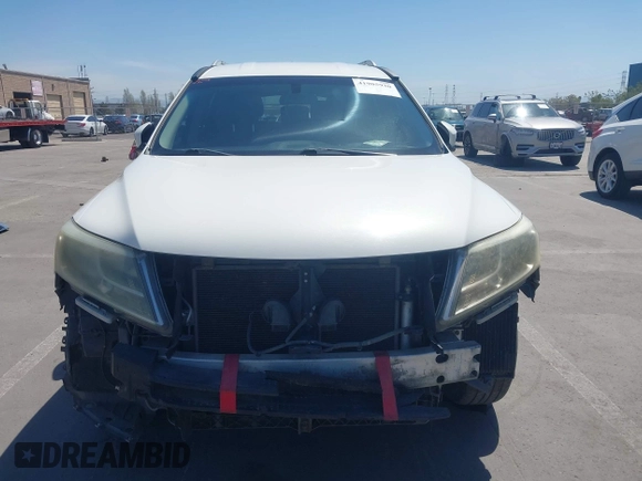 2013 Nissan Pathfinder SV with VIN 5N1AR2MN2DC657541, listed as a IAAI auction lot 41905930 with 311,578 mi miles. Bid and sale history available at carsss.com. Image 13.