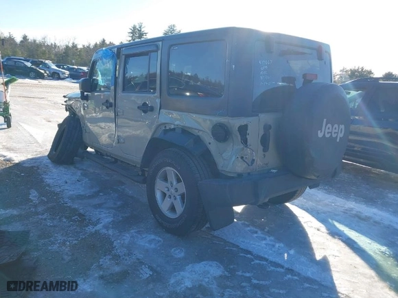 2018 Jeep Wrangler JK Unlimited Sport S with VIN 1C4BJWDG7JL890965, listed as a IAAI auction lot 41511244 with NaN miles. Bid and sale history available at carsss.com. Image 3.
