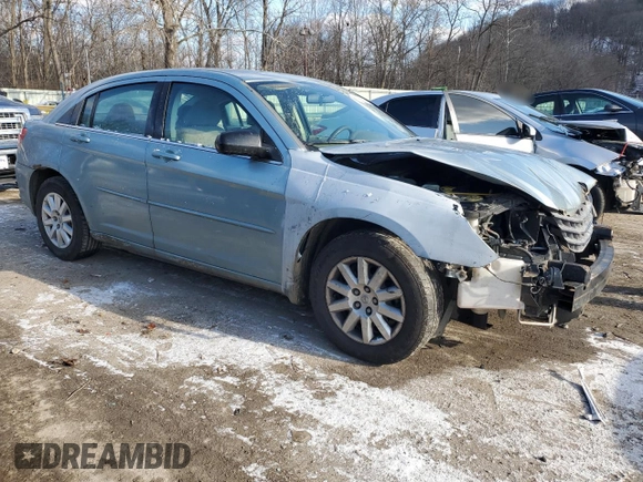 2009 Chrysler Sebring LX *Ltd Avail* with VIN 1C3LC46B09N536813, listed as a Copart auction lot 84725834 with 143,703 mi miles and Salvage Title. Bid and sale history available at carsss.com. Image 4.
