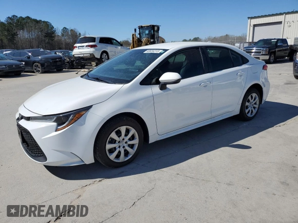 2022 Toyota Corolla LE with VIN 5YFEPMAE6NP286145, listed as a Copart auction lot 48656315 with 3,657 mi miles and Salvage Title. Bid and sale history available at carsss.com. Image 1.