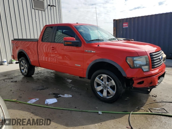 2011 Ford F-150 XL with VIN 1FTFX1ET5BFB10346, listed as a Copart auction lot 52493765 with 123,176 mi miles and Clean title. Bid and sale history available at DreamBid. Image 4.