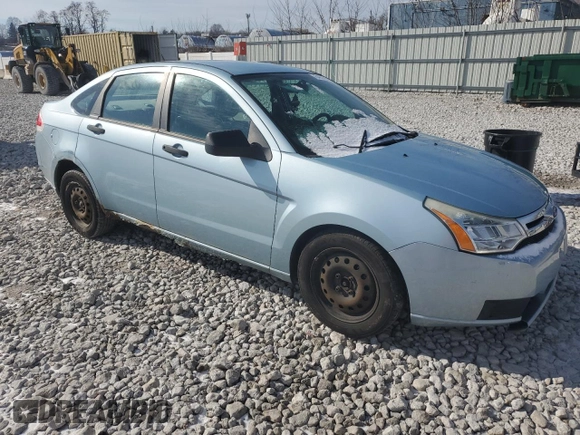 2008 Ford Focus S with VIN 1FAHP34N98W232052, listed as a Copart auction lot 45483725 with 173,739 mi miles and Salvage Title. Bid and sale history available at carsss.com. Image 4.