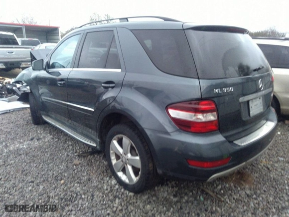 2011 Mercedes-Benz M-Class ML 350 with VIN 4JGBB5GB6BA716451, listed as a IAAI auction lot 40206695 with 160,556 mi miles. Bid and sale history available at carsss.com. Image 3.