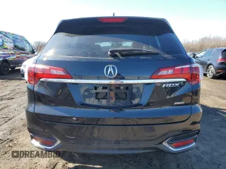 2018 Acura RDX with VIN 5J8TB4H33JL023951, listed as a Copart auction lot 47606795 with 65,280 mi miles and Salvage Title. Bid and sale history available at carsss.com. Image 6.