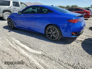 2018 Infiniti Q60 Sport with VIN JN1EV7EL5JM391193, listed as a Copart auction lot 56533725 with 77,368 mi miles and Salvage title. Bid and sale history available at DreamBid. Image 2.