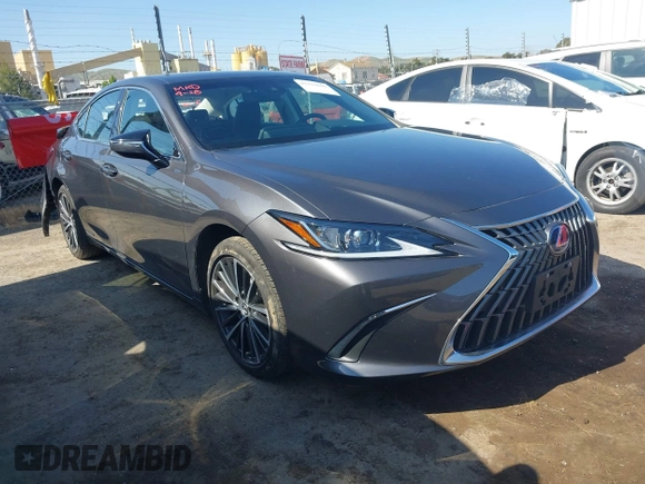 2022 Lexus ES 300h with VIN 58ADA1C15NU026266, listed as a IAAI auction lot 42121610 with 18,059 mi miles and . Bid and sale history available at DreamBid. Image 1.