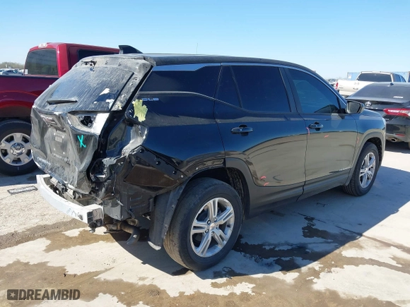 2024 GMC Terrain SLE with VIN 3GKALMEG7RL276026, listed as a IAAI auction lot 41392221 with 21,227 mi miles. Bid and sale history available at carsss.com. Image 4.