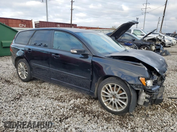 2010 Volvo V50 with VIN YV1382MW9A2563063, listed as a Copart auction lot 82183694 with 181,464 mi miles and Salvage Title. Bid and sale history available at carsss.com. Image 4.