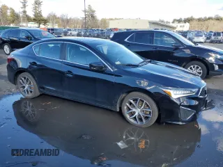 2021 Acura ILX w/Premium Package with VIN 19UDE2F77MA001540, listed as a Copart auction lot 47776105 with 39,992 mi miles and Salvage Title. Bid and sale history available at carsss.com. Image 4.