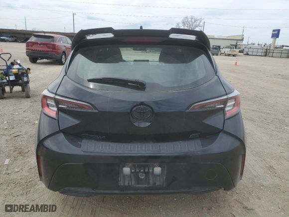 2022 Toyota Corolla Hatchback SE with VIN JTND4MBEXN3163410, listed as a Copart auction lot 49152065 with 24,312 mi miles and Salvage Title. Bid and sale history available at carsss.com. Image 6.