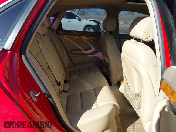 2006 Audi A4 2.0T with VIN WAUDF78E96A025181, listed as a IAAI auction lot 41666344 with 117,720 mi miles and . Bid and sale history available at DreamBid. Image 8.
