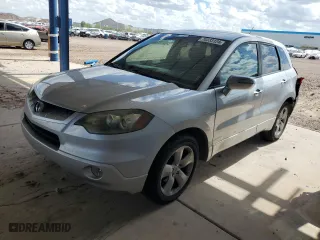 2007 Acura RDX Tech Pkg with VIN 5J8TB18567A007828, listed as a Copart auction lot 70333124 with 252,252 mi miles and Salvage Title. Bid and sale history available at carsss.com. Image 1.