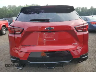 2024 Chevrolet Blazer RS with VIN 3GNKBKRS7RS121821, listed as a Copart auction lot 60870335 with 12,155 mi miles and Salvage title. Bid and sale history available at DreamBid. Image 6.