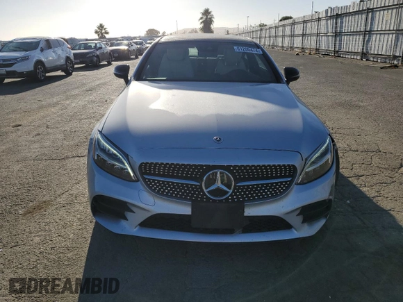 2023 Mercedes-Benz C 300 with VIN W1KWJ8DB2PG125672, listed as a Copart auction lot 61200474 with 11,699 mi miles and Salvage Title. Bid and sale history available at DreamBid. Image 5.