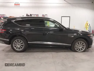2025 Genesis GV80 Standard with VIN KMUHFESB2SU258557, listed as a IAAI auction lot 42116138 with 1,474 mi miles and . Bid and sale history available at DreamBid. Image 13.