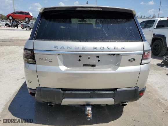 2016 Land Rover Range Rover Sport V6 HSE with VIN SALWR2VF4GA562053, listed as a Copart auction lot 52891065 with 124,628 mi miles and Clean Title. Bid and sale history available at carsss.com. Image 6.