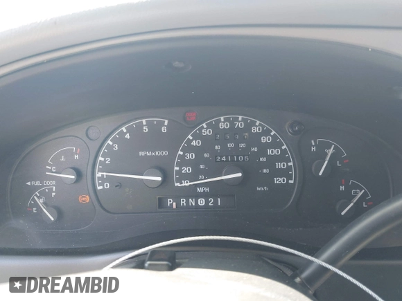 1998 Mercury Mountaineer with VIN 4M2ZU52P9WUJ11869, listed as a IAAI auction lot 42762225 with 241,105 mi miles and . Bid and sale history available at DreamBid. Image 7.
