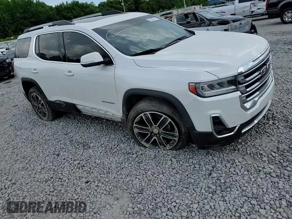 2021 GMC Acadia SLT with VIN 1GKKNMLS9MZ208401, listed as a Copart auction lot 62383745 with 135,613 mi miles and Salvage title. Bid and sale history available at DreamBid. Image 14.