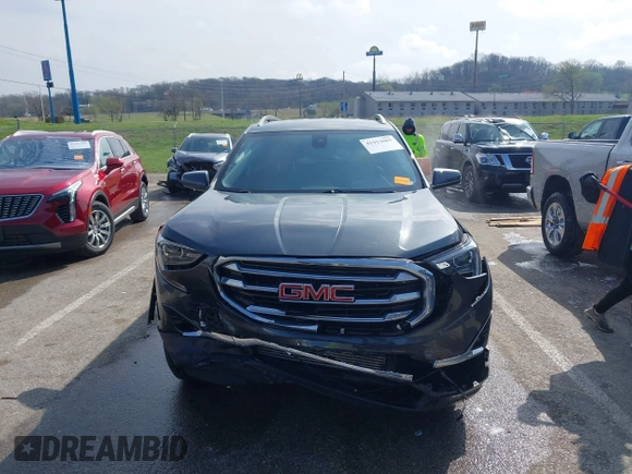 2019 GMC Terrain SLT with VIN 3GKALPEV5KL164461, listed as a IAAI auction lot 41913085 with 108,532 mi miles. Bid and sale history available at carsss.com. Image 12.