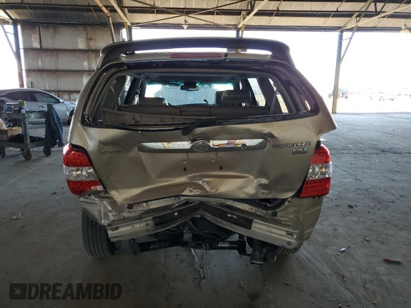 2007 Toyota Highlander w/3rd Row z VIN JTEDW21A570023346, wystawiony jako Copart lot #56323745 z przebiegiem 251 862 mil mil oraz Szkoda całkowita • Salvage title. Historia ofert i sprzedaży dostępna na DreamBid. Obrazek 6.